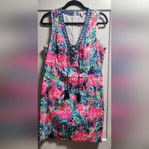 Lilly Pulitzer Cabrey Shift Flamenco Beach